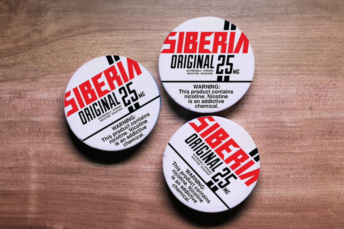 Nicotine SIBERIA Regular (Regular Flavor, 25 mg)